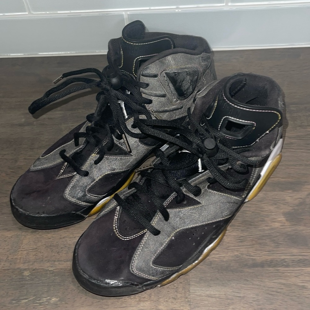 2010 Nike Air Jordan 6 Retro Lakers Kobe Men’s Size 13 Pre-owned Fair Condition